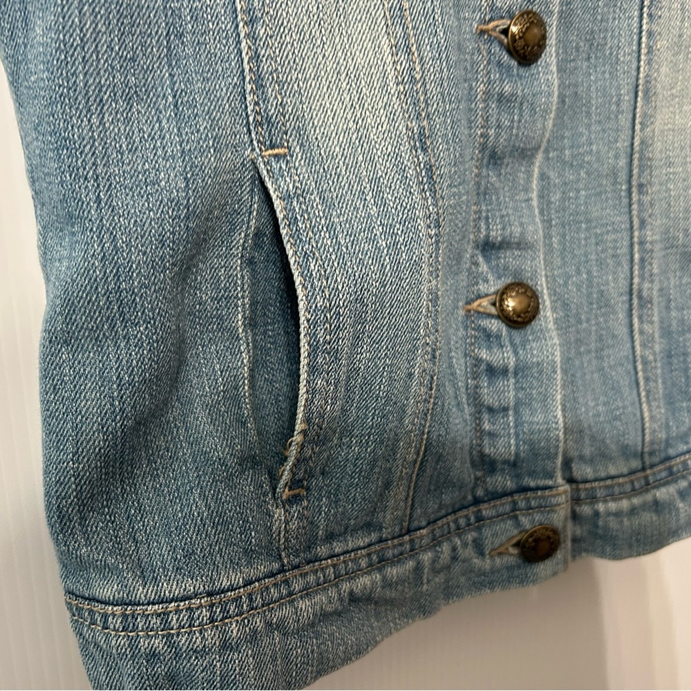 GAP Kids Denim Vest Size XL (12) - Picture 5 of 11